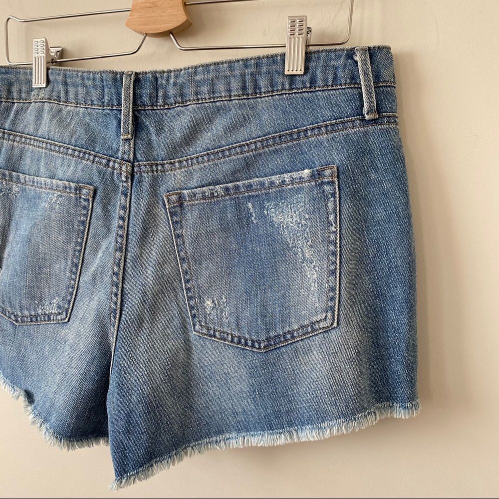Rachel ROY-Distressed Embellished High Rise Shorts - Picture 6 of 8